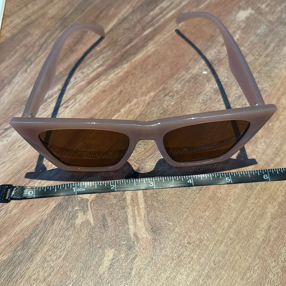 Retro Mauve Pink Sunglasses - Picture 5 of 7